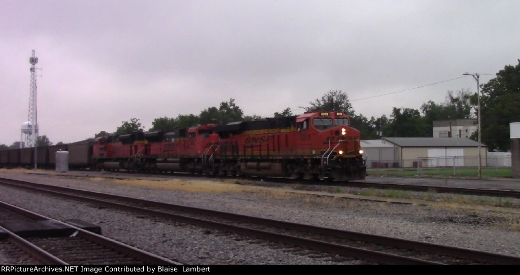 BNSF coal train